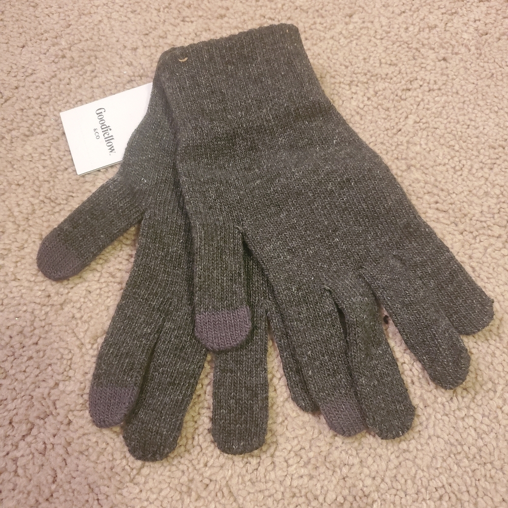 Goodfellow & co mens gloves gray
